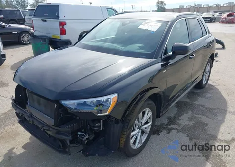 2022 Audi Q3 Premium 45 Tfsi S Line Quattro Tiptronic z USA, uszkodzony, nr VIN WA1DECF31N1136140